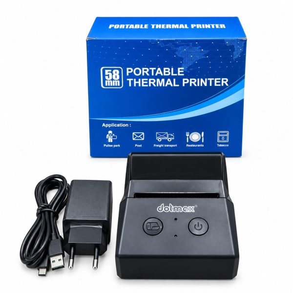 Dotmax Portable Bluetooth Printer D5820
