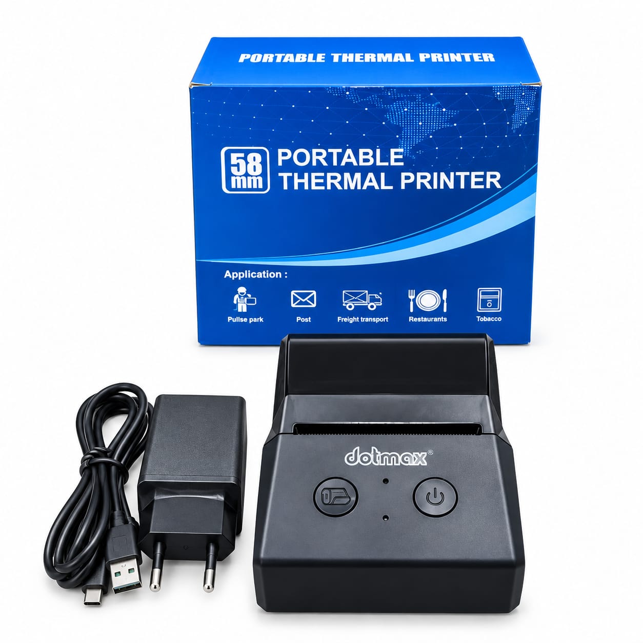 Dotmax Portable Bluetooth Printer D5820