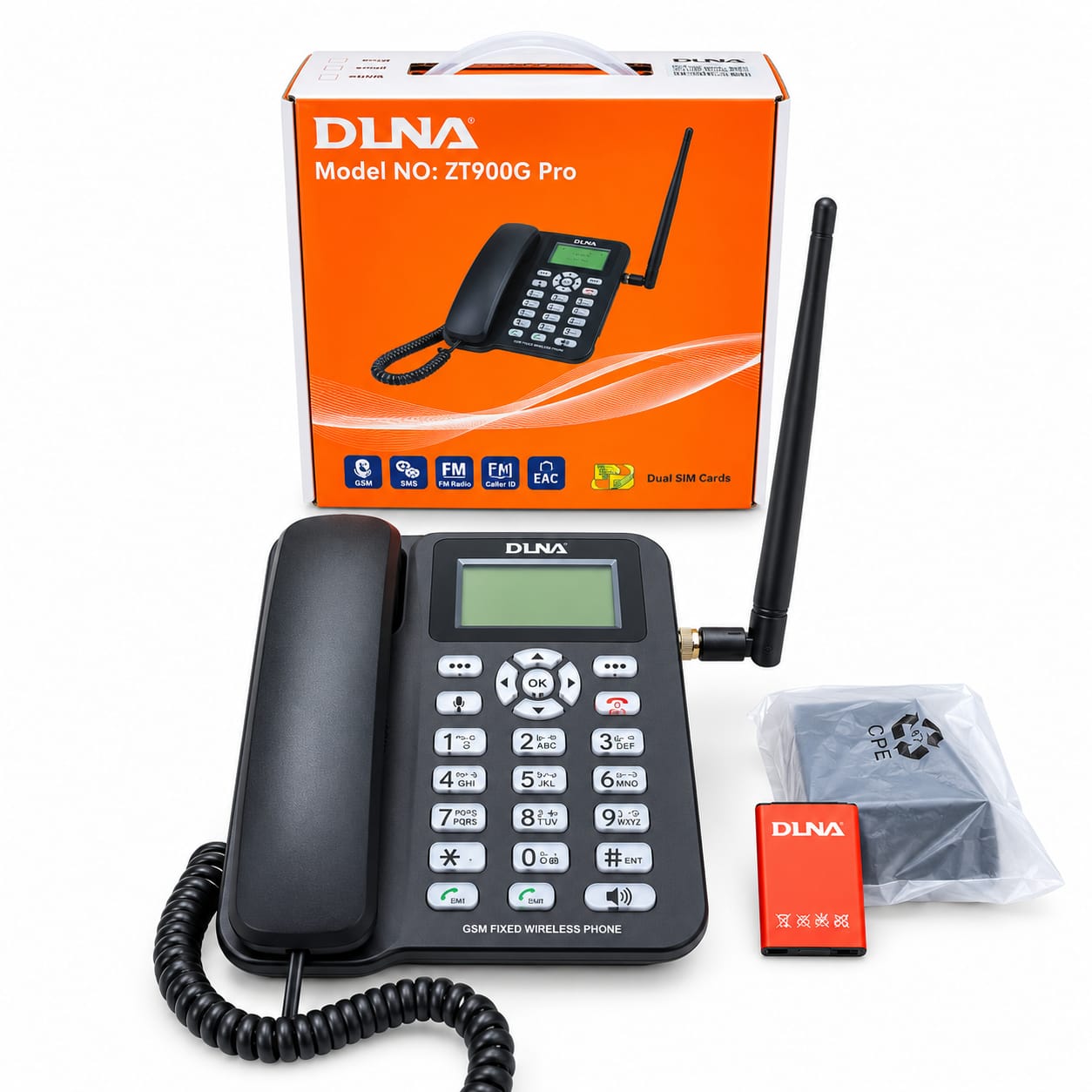 DLNA ZT900 Pro Dual SIM Telephone Phone