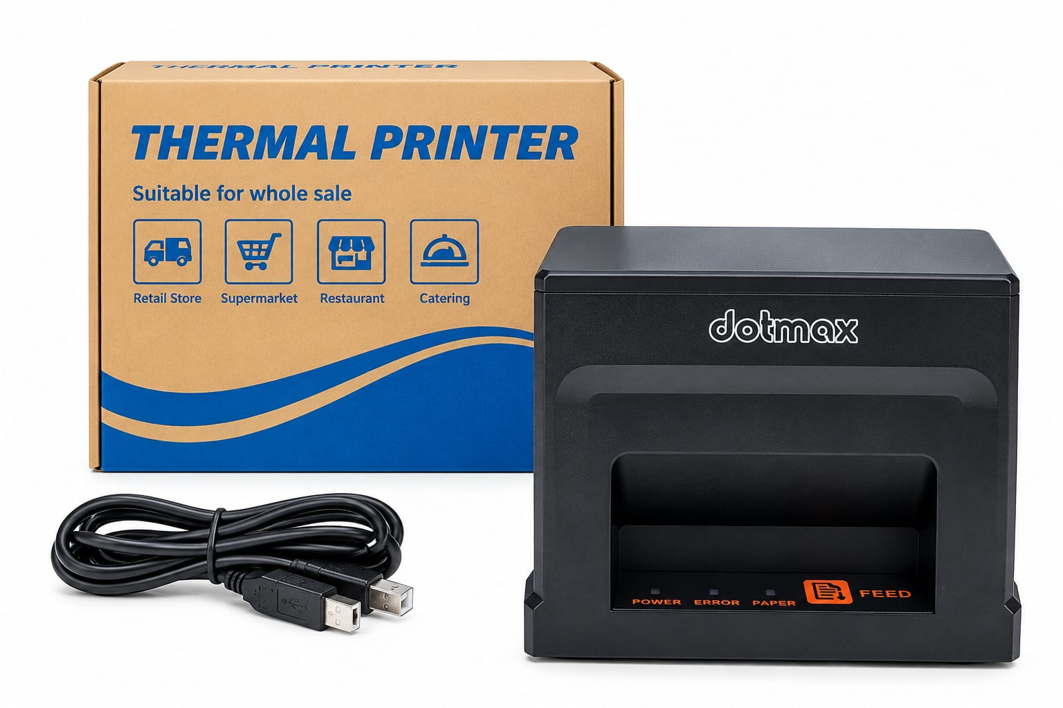 DotmaX D8360 80mm Bluetooth invoice Printer