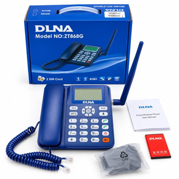 DLNA ZT868G Dual SIM Wireless Land Phone